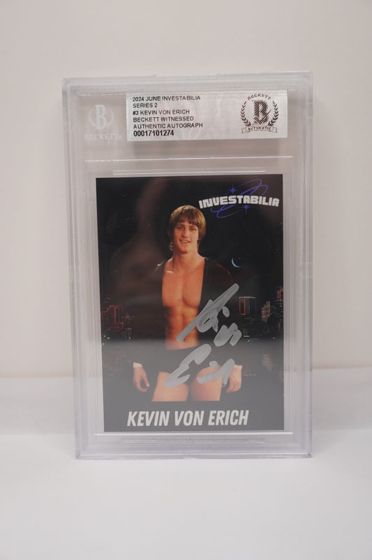 2024 JUNE INVESTABILIA SERIES 2 KEVIN VON ERICH #3 BGS AUTH. AUTO