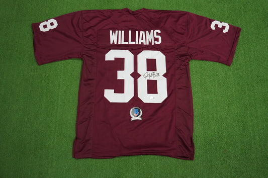 ROY WILLIAMS OKLAHOMA OU SOONERS SIGNED JERSEY Dallas Cowboys BAS COA