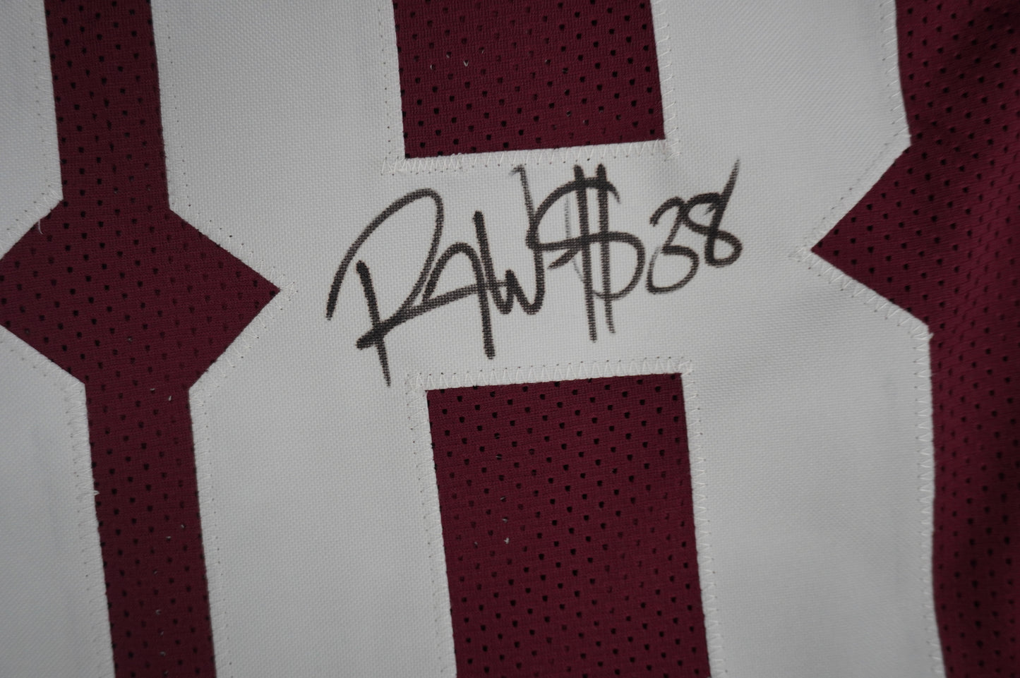ROY WILLIAMS OKLAHOMA OU SOONERS SIGNED JERSEY Dallas Cowboys BAS COA