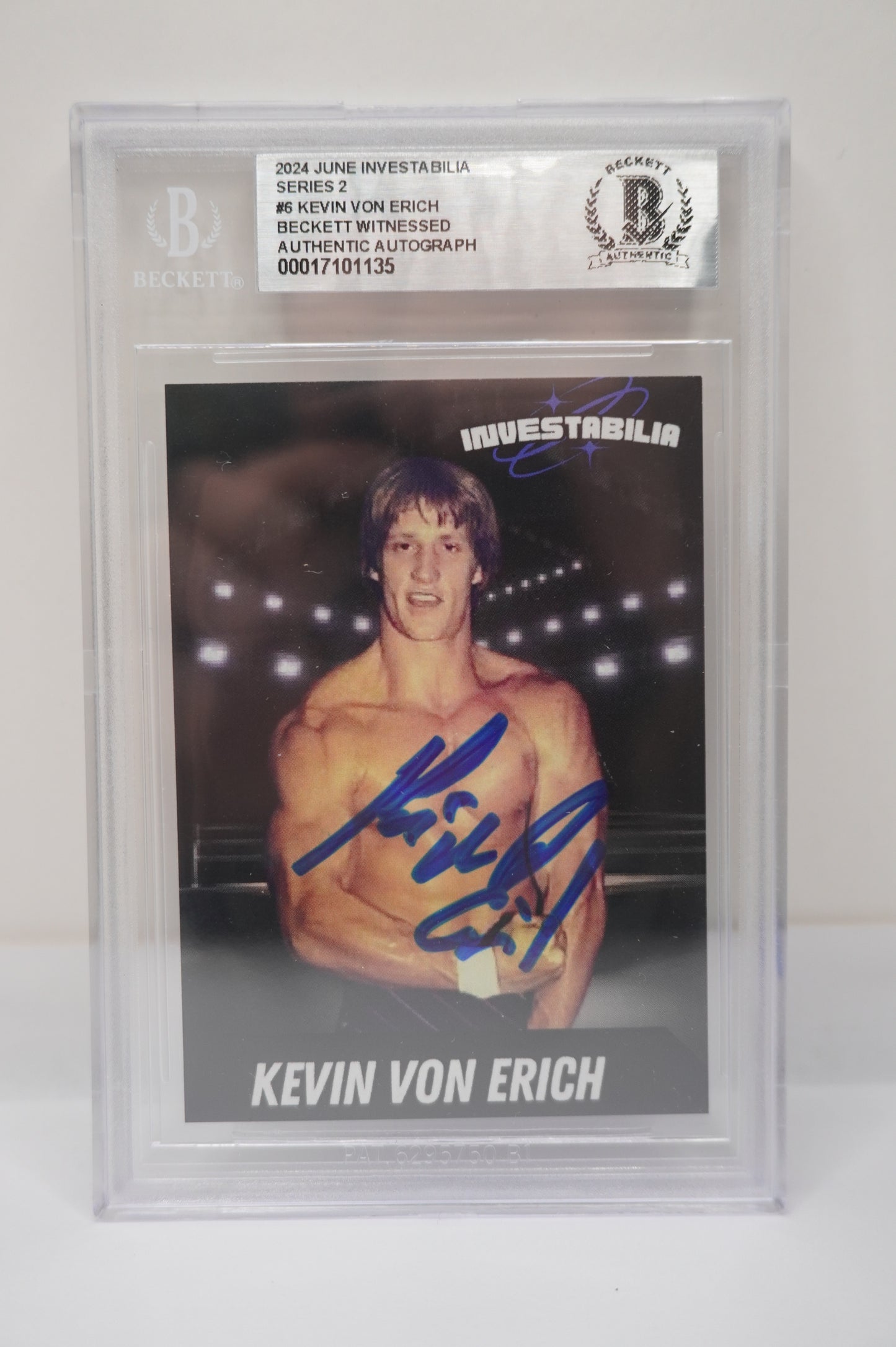 2024 JUNE INVESTABILIA SERIES 2 KEVIN VON ERICH #6 BGS AUTH. AUTO