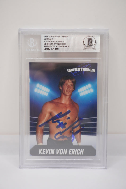 2024 JUNE INVESTABILIA SERIES 2 KEVIN VON ERICH #7 BGS AUTH. AUTO