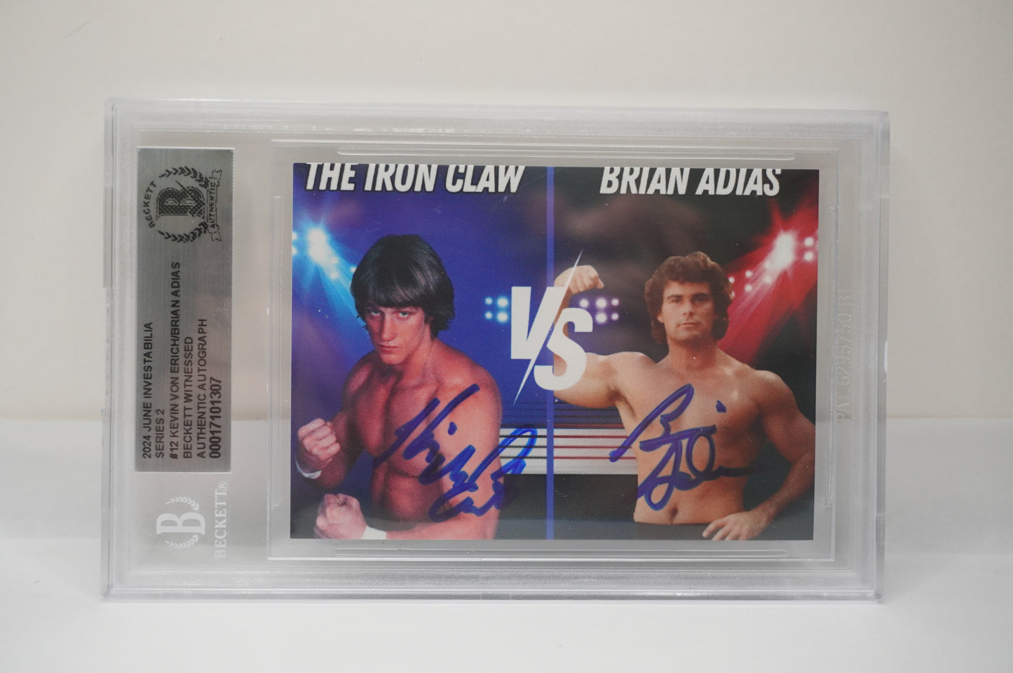2024 JUNE INVESTABILIA SERIES 2 KEVIN VON ERICH/BRIAN ADIAS #12 BGS AUTH. AUTO