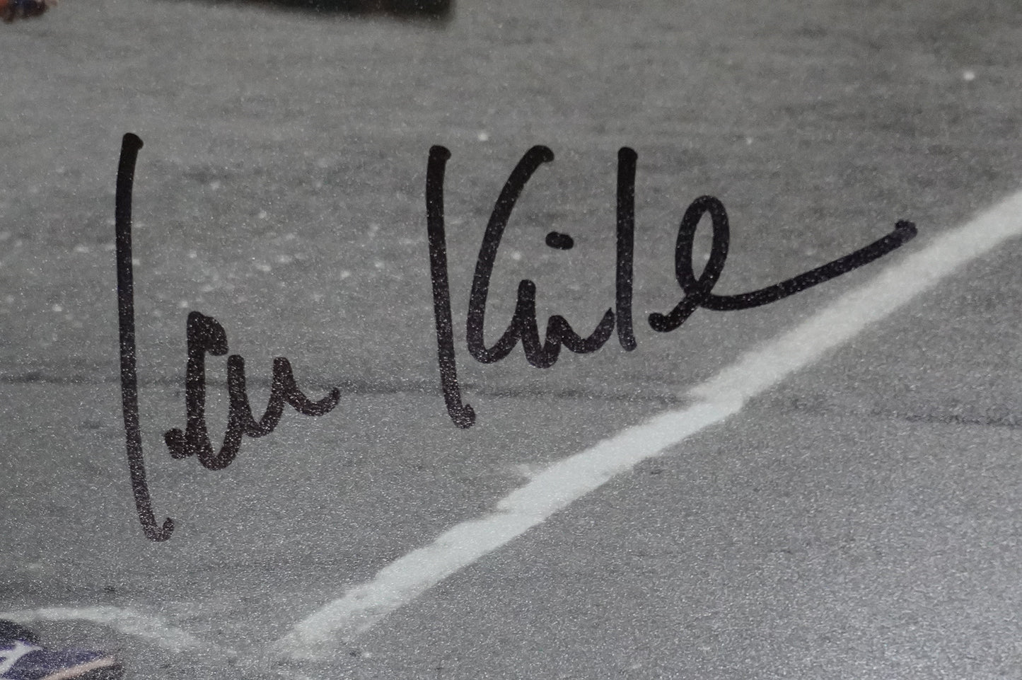 IAN KINSLER Signed 8x10 Photo TEXAS RANGERS BAS COA