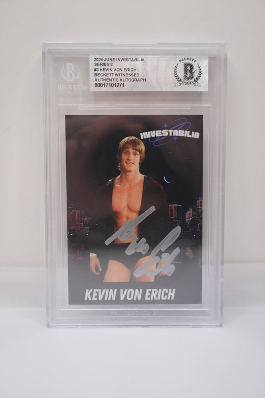 2024 JUNE INVESTABILIA SERIES 2 KEVIN VON ERICH #3 BGS AUTH. AUTO