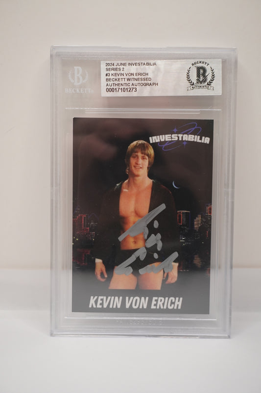 2024 JUNE INVESTABILIA SERIES 2 KEVIN VON ERICH #3 BGS AUTH. AUTO