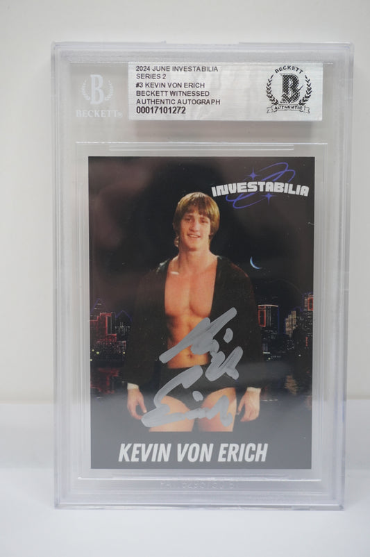 2024 JUNE INVESTABILIA SERIES 2 KEVIN VON ERICH #3 BGS AUTH. AUTO