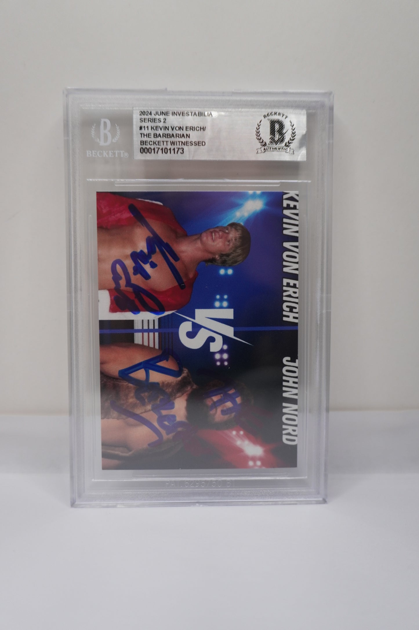 2024 JUNE INVESTABILIA SERIES 2 KEVIN VON ERICH/BRIAN ADIAS #12 BGS AUTH. AUTO