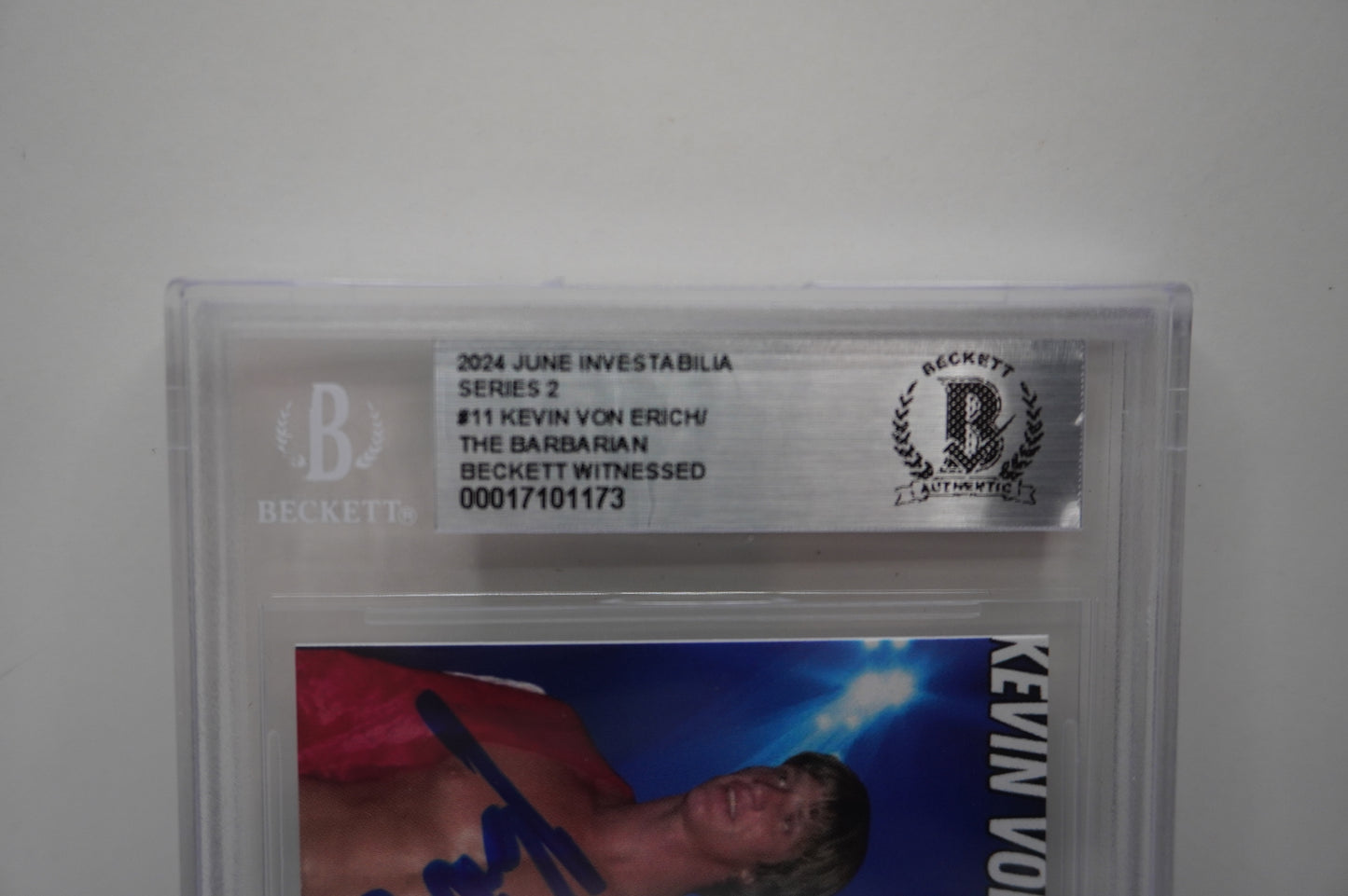 2024 JUNE INVESTABILIA SERIES 2 KEVIN VON ERICH/BRIAN ADIAS #12 BGS AUTH. AUTO