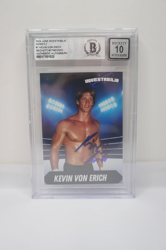2024 JUNE INVESTABILIA SERIES 2 KEVIN VON ERICH #7 BGS 10 AUTO