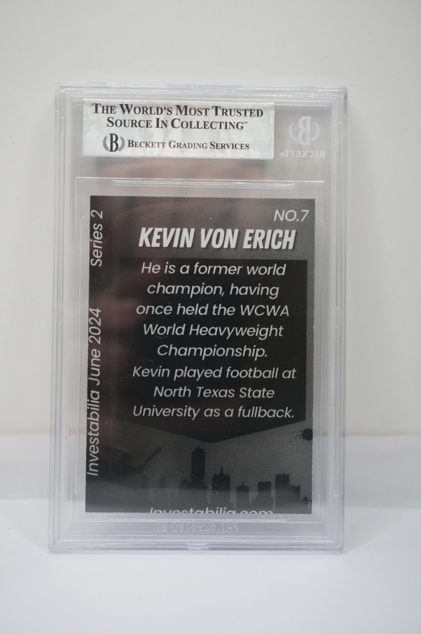 2024 JUNE INVESTABILIA SERIES 2 KEVIN VON ERICH #7 BGS 10 AUTO