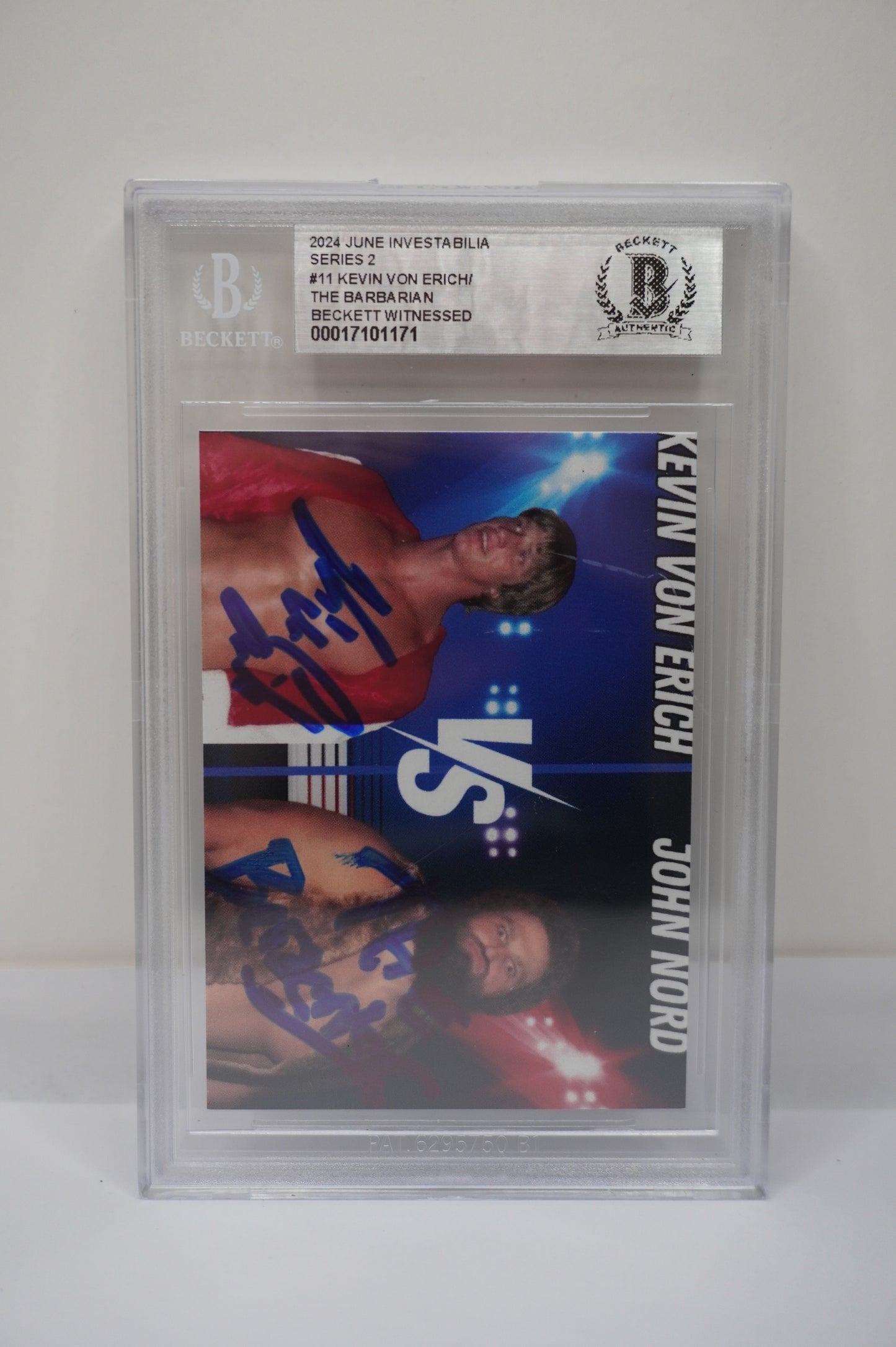 2024 JUNE INVESTABILIA SERIES 2 KEVIN VON ERICH/BRIAN ADIAS #12 BGS AUTH. AUTO