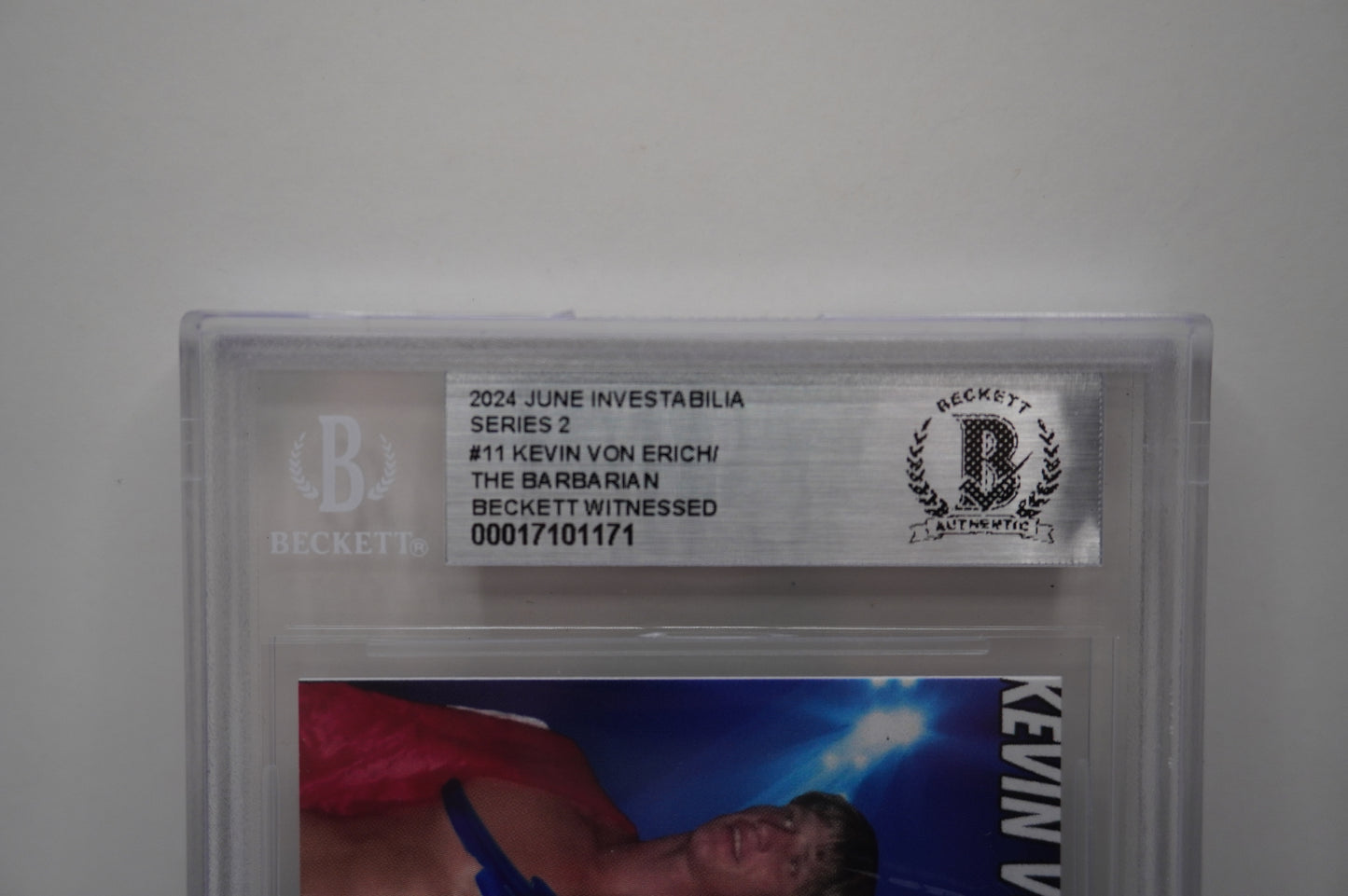 2024 JUNE INVESTABILIA SERIES 2 KEVIN VON ERICH/BRIAN ADIAS #12 BGS AUTH. AUTO