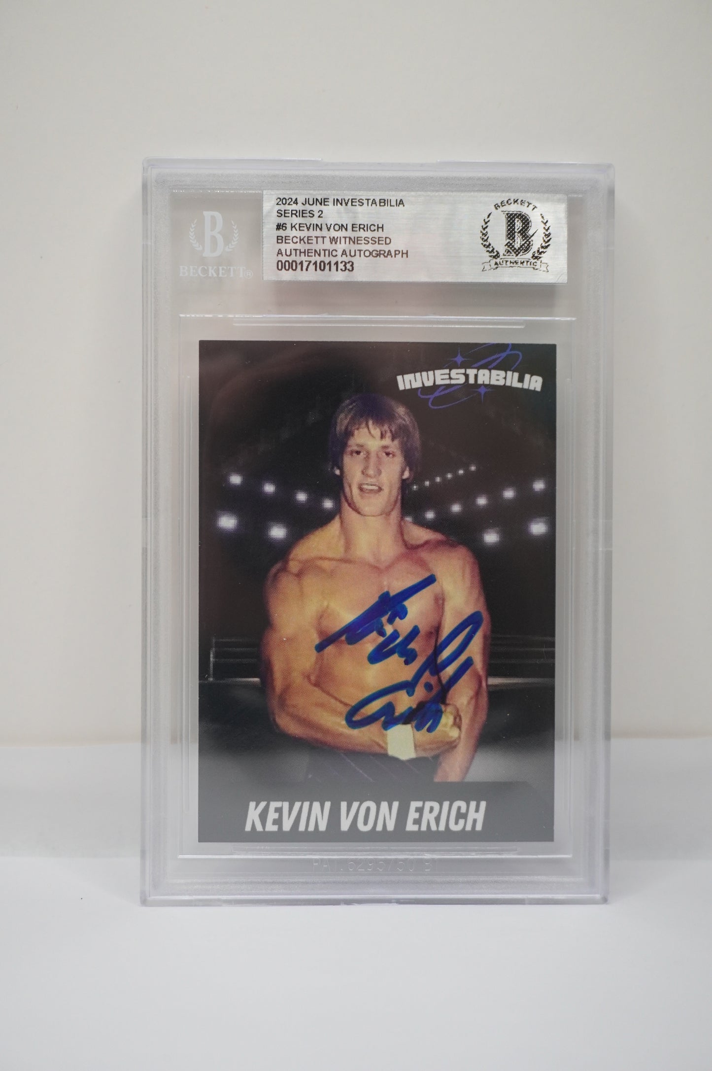 2024 JUNE INVESTABILIA SERIES 2 KEVIN VON ERICH #6 BGS AUTH. AUTO
