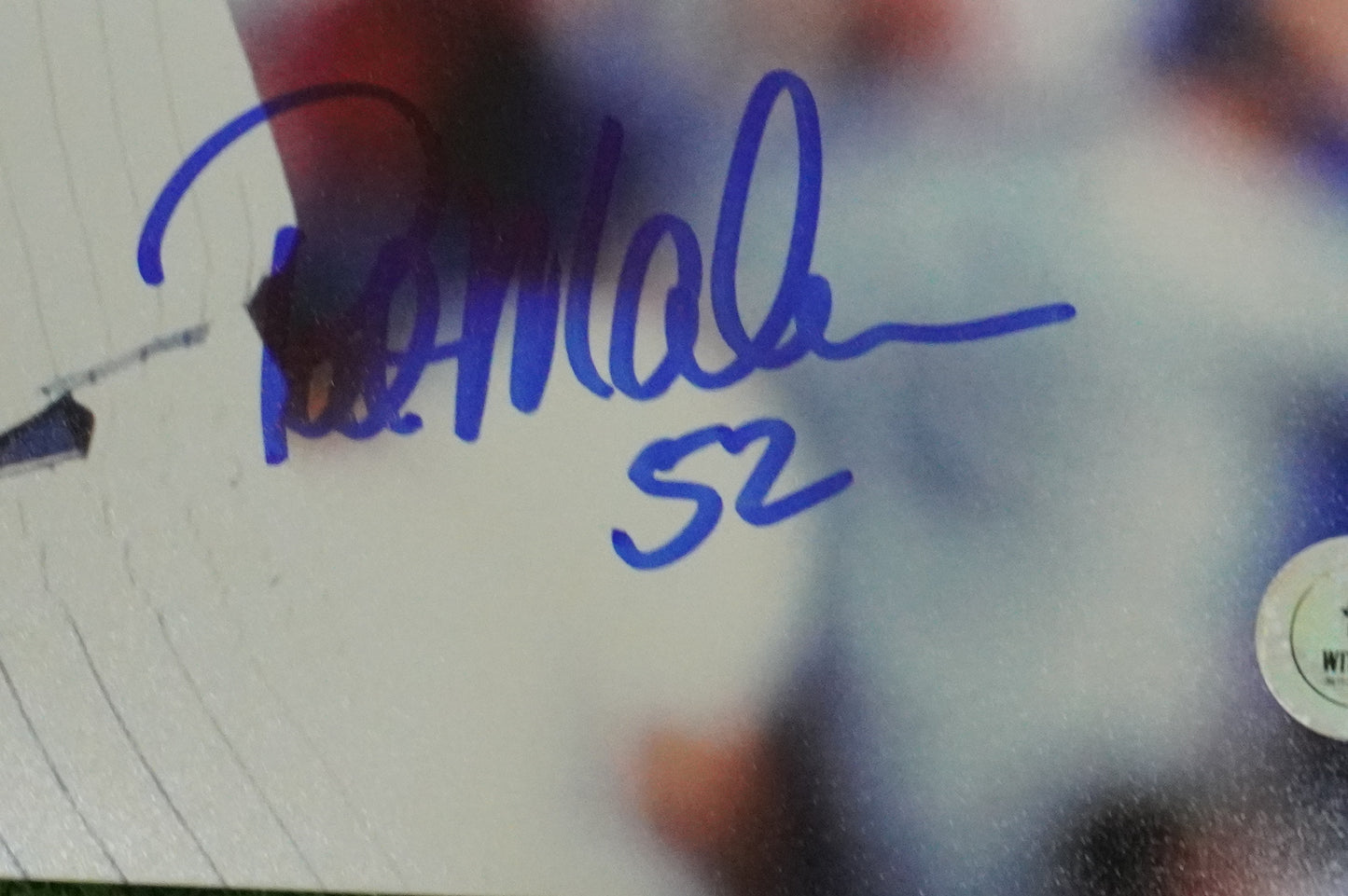 PAT MAHOMES SR. CHICAGO CUBS SIGNED 8x10 PHOTO Twins Chiefs BAS COA