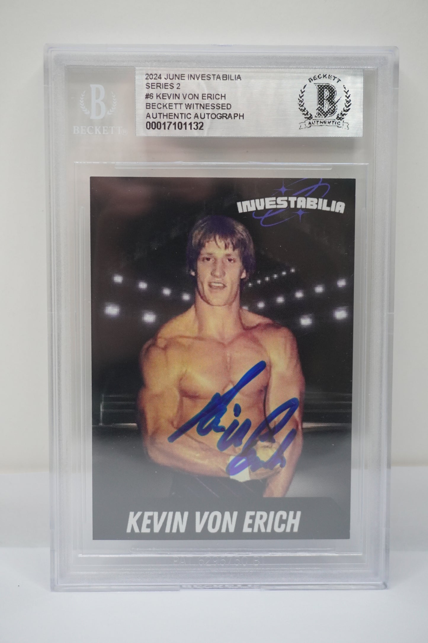 2024 JUNE INVESTABILIA SERIES 2 KEVIN VON ERICH #6 BGS AUTH. AUTO