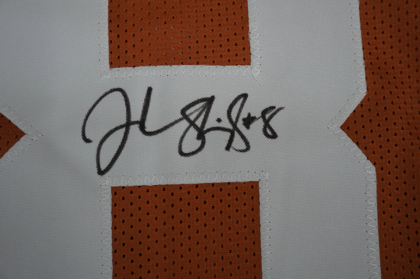 JORDAN SHIPLEY TEXAS UT LONGHORNS SIGNED JERSEY BAS COA