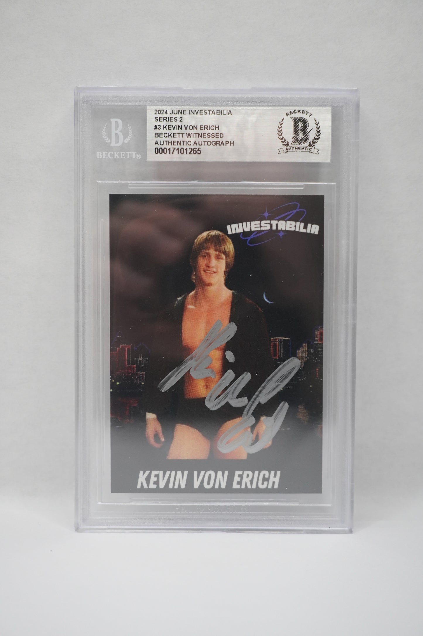2024 JUNE INVESTABILIA SERIES 2 KEVIN VON ERICH #3 BGS AUTH. AUTO