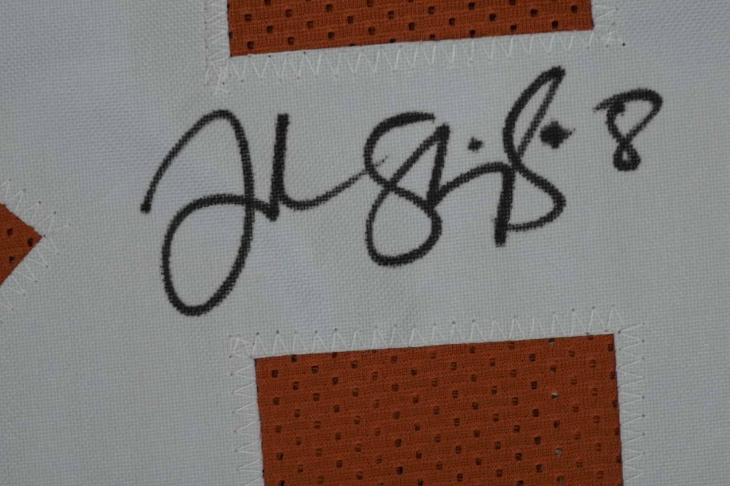 JORDAN SHIPLEY TEXAS UT LONGHORNS SIGNED JERSEY BAS COA