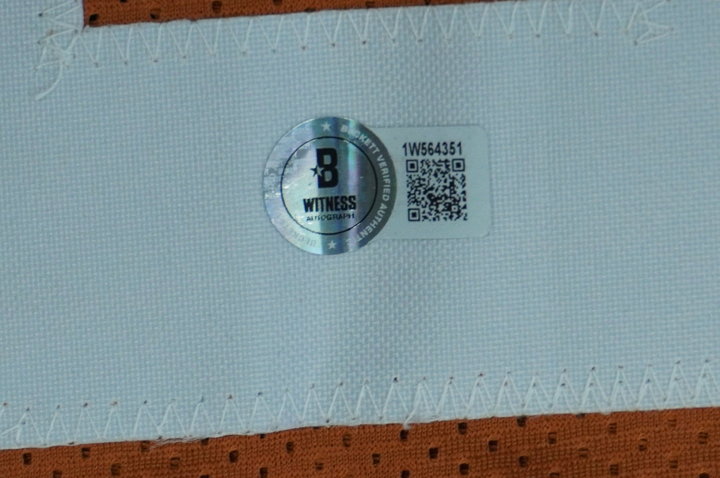 JORDAN SHIPLEY TEXAS UT LONGHORNS SIGNED JERSEY BAS COA