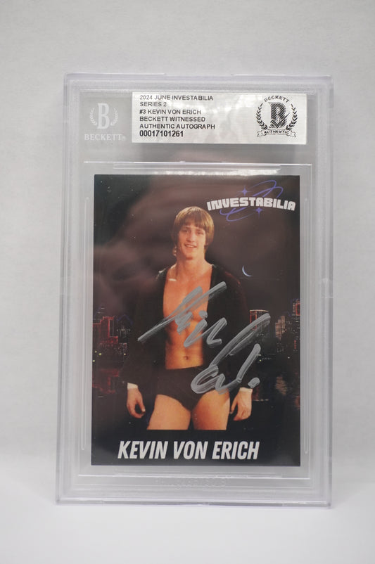 2024 JUNE INVESTABILIA SERIES 2 KEVIN VON ERICH #3 BGS AUTH. AUTO