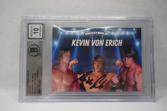 2024 JUNE INVESTABILIA SERIES 2 KEVIN VON ERICH #10 BGS AUTH. AUTO 10