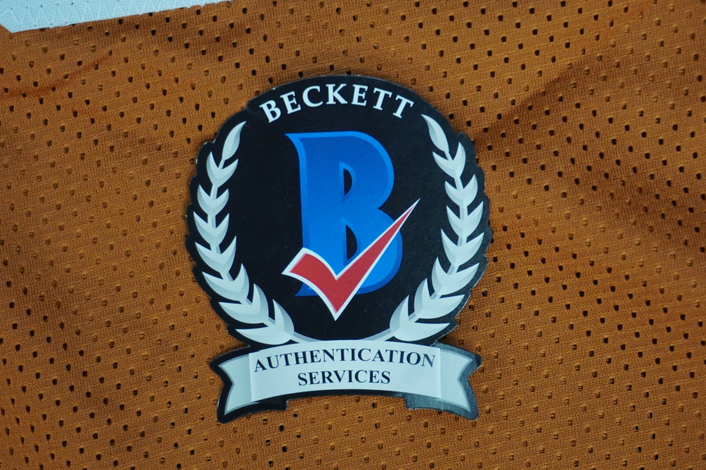 JORDAN SHIPLEY TEXAS UT LONGHORNS SIGNED JERSEY BAS COA