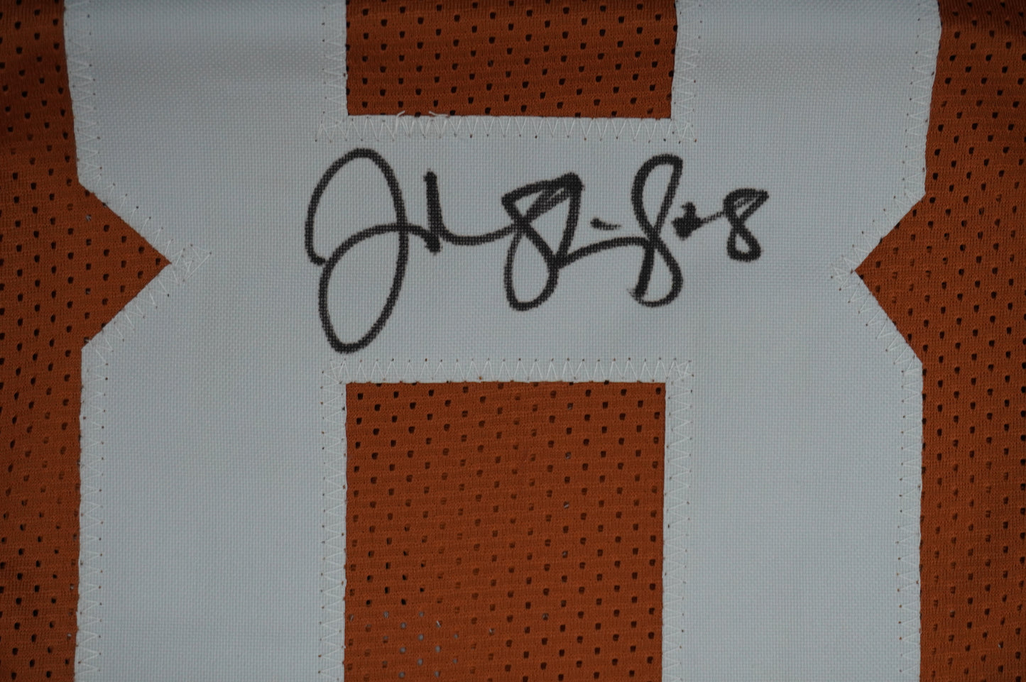 JORDAN SHIPLEY TEXAS UT LONGHORNS SIGNED JERSEY BAS COA