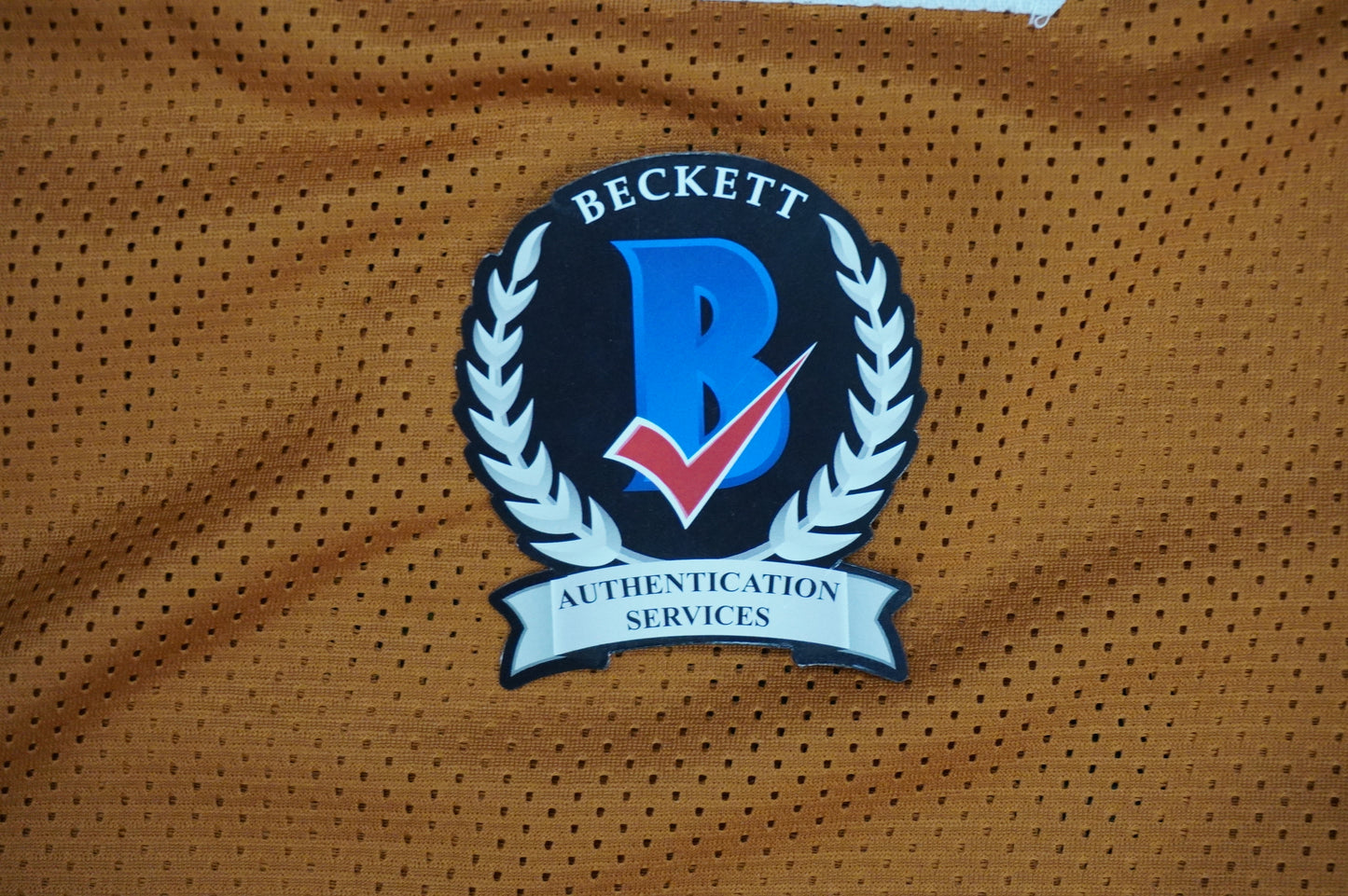 JORDAN SHIPLEY TEXAS UT LONGHORNS SIGNED JERSEY BAS COA