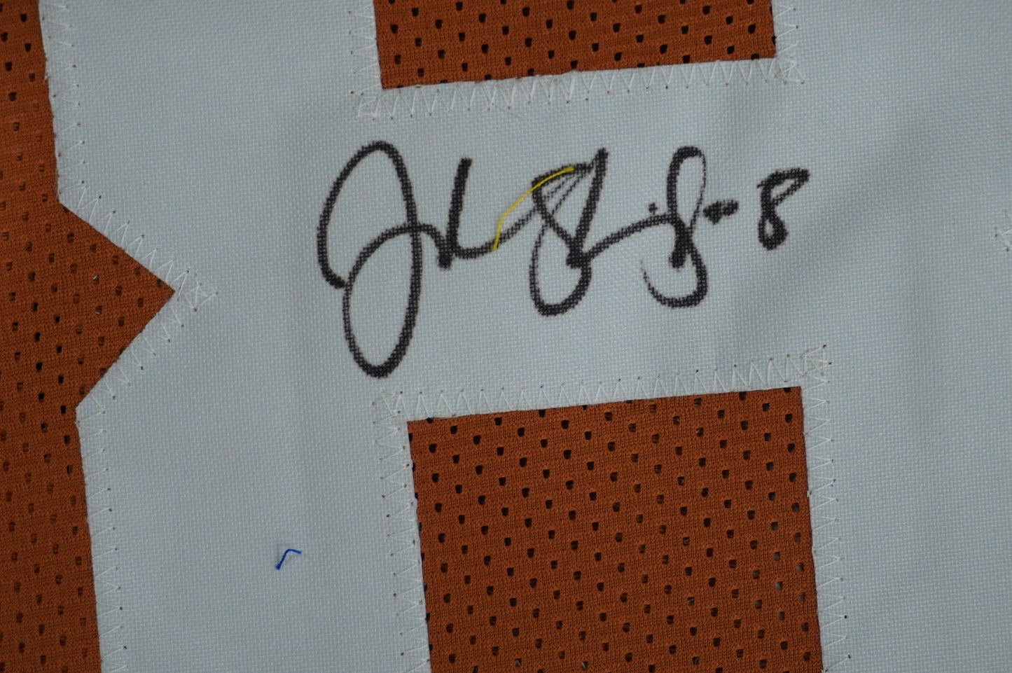 JORDAN SHIPLEY TEXAS UT LONGHORNS SIGNED JERSEY BAS COA