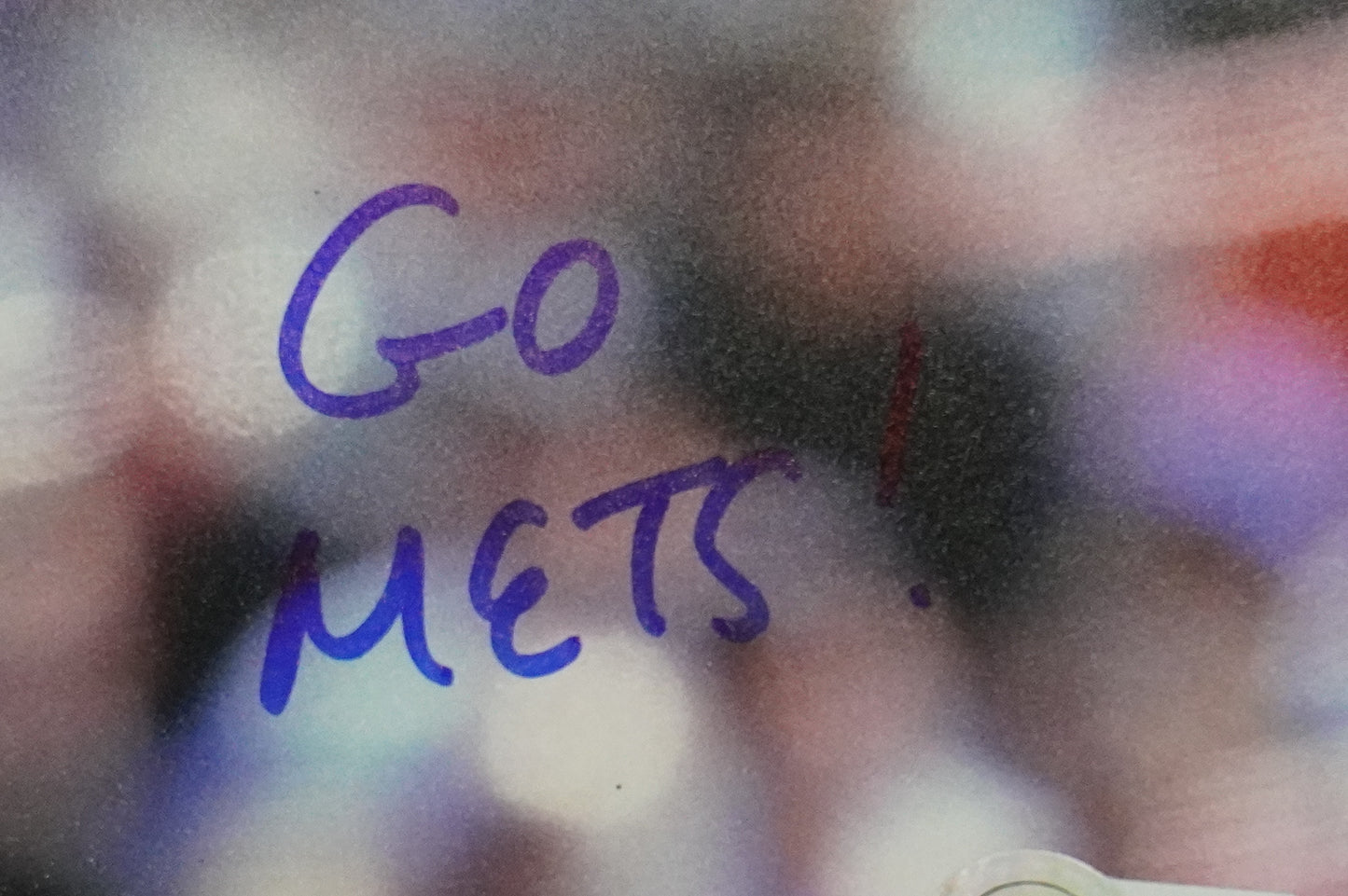 PAT MAHOMES SR. NEW YORK METS SIGNED 8x10 w/GO METS Cubs Rangers BAS COA