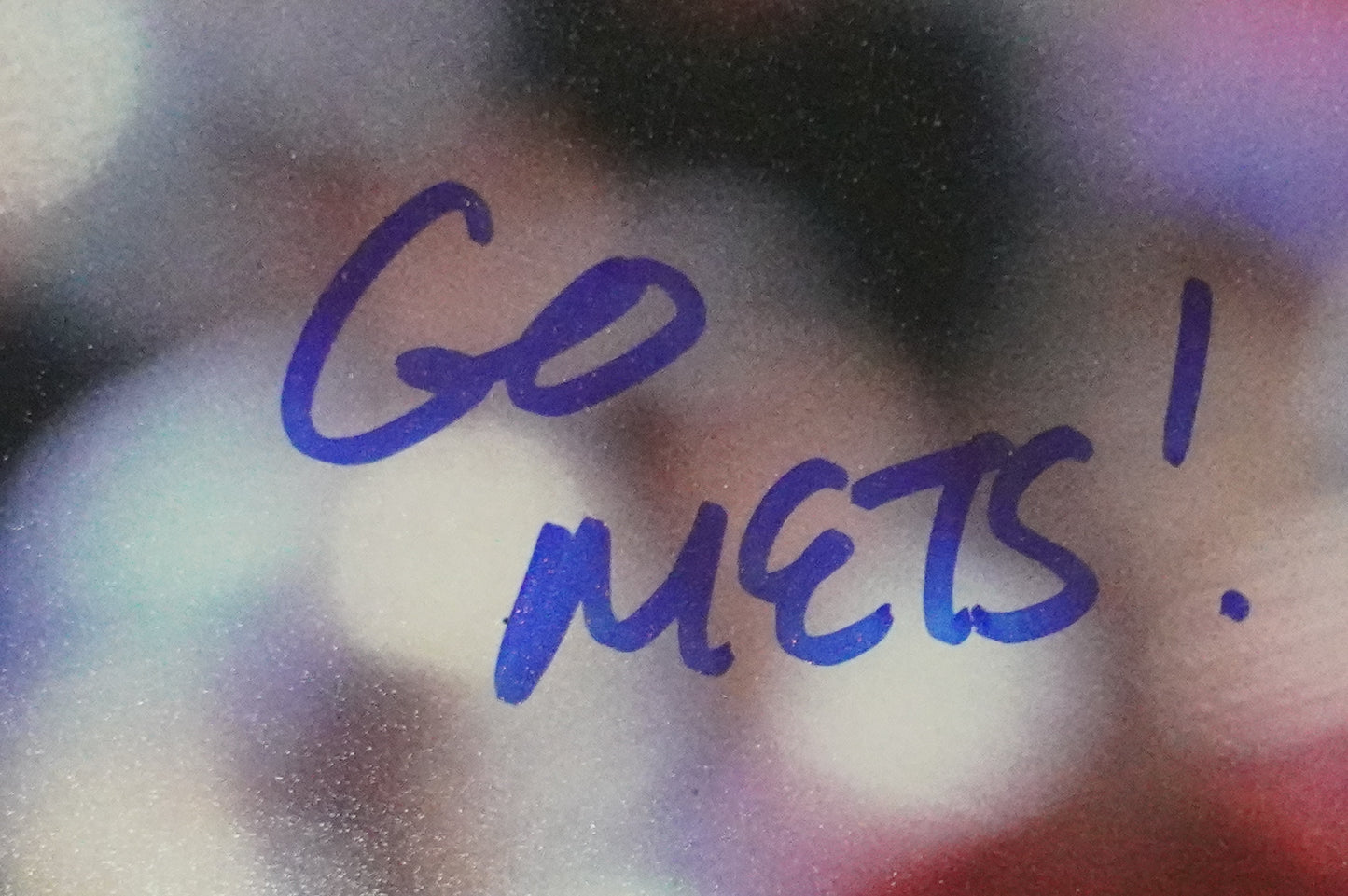 PAT MAHOMES SR. NEW YORK METS SIGNED 8x10 w/GO METS Cubs Rangers BAS COA