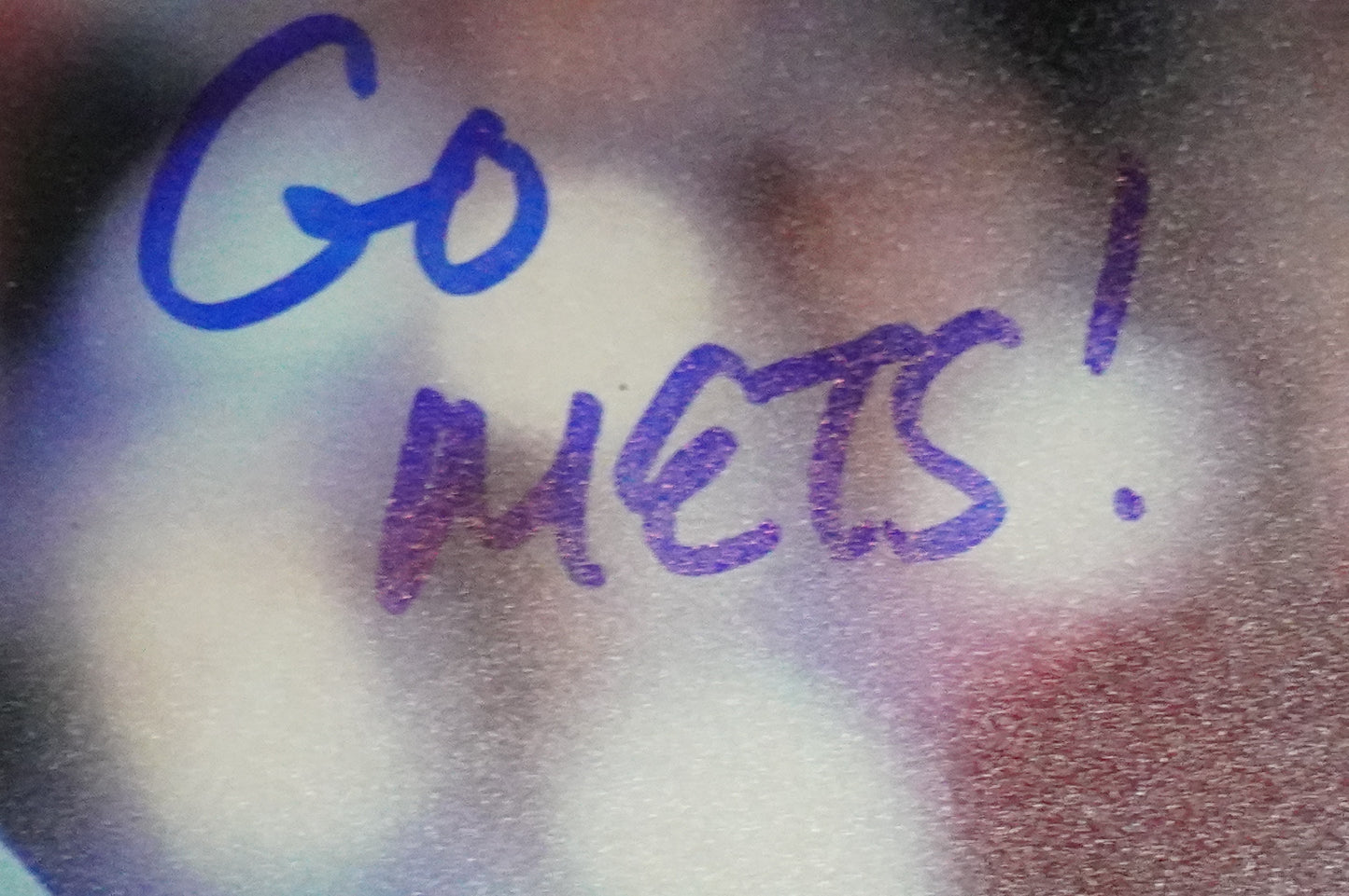 PAT MAHOMES SR. NEW YORK METS SIGNED 8x10 w/GO METS Cubs Rangers BAS COA