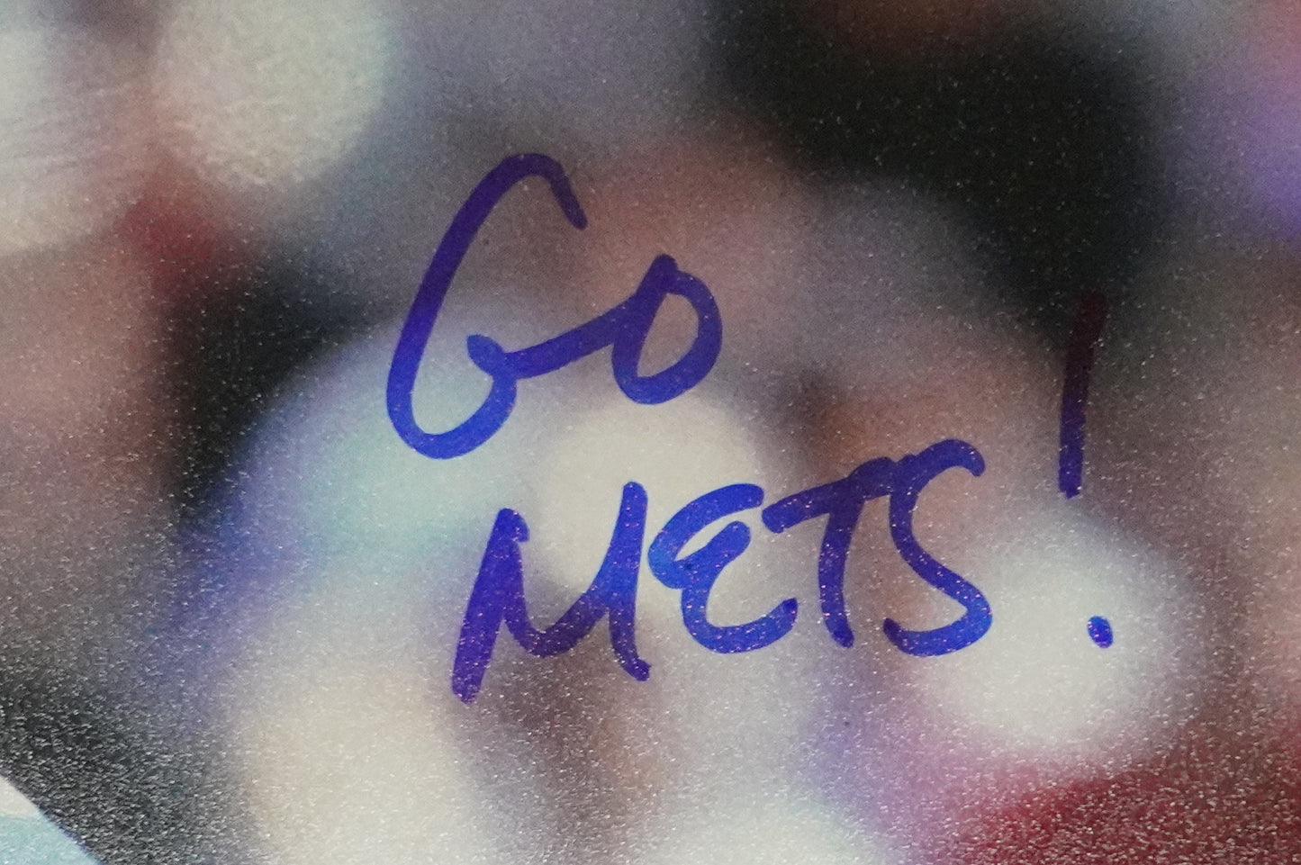 PAT MAHOMES SR. NEW YORK METS SIGNED 8x10 w/GO METS Cubs Rangers BAS COA