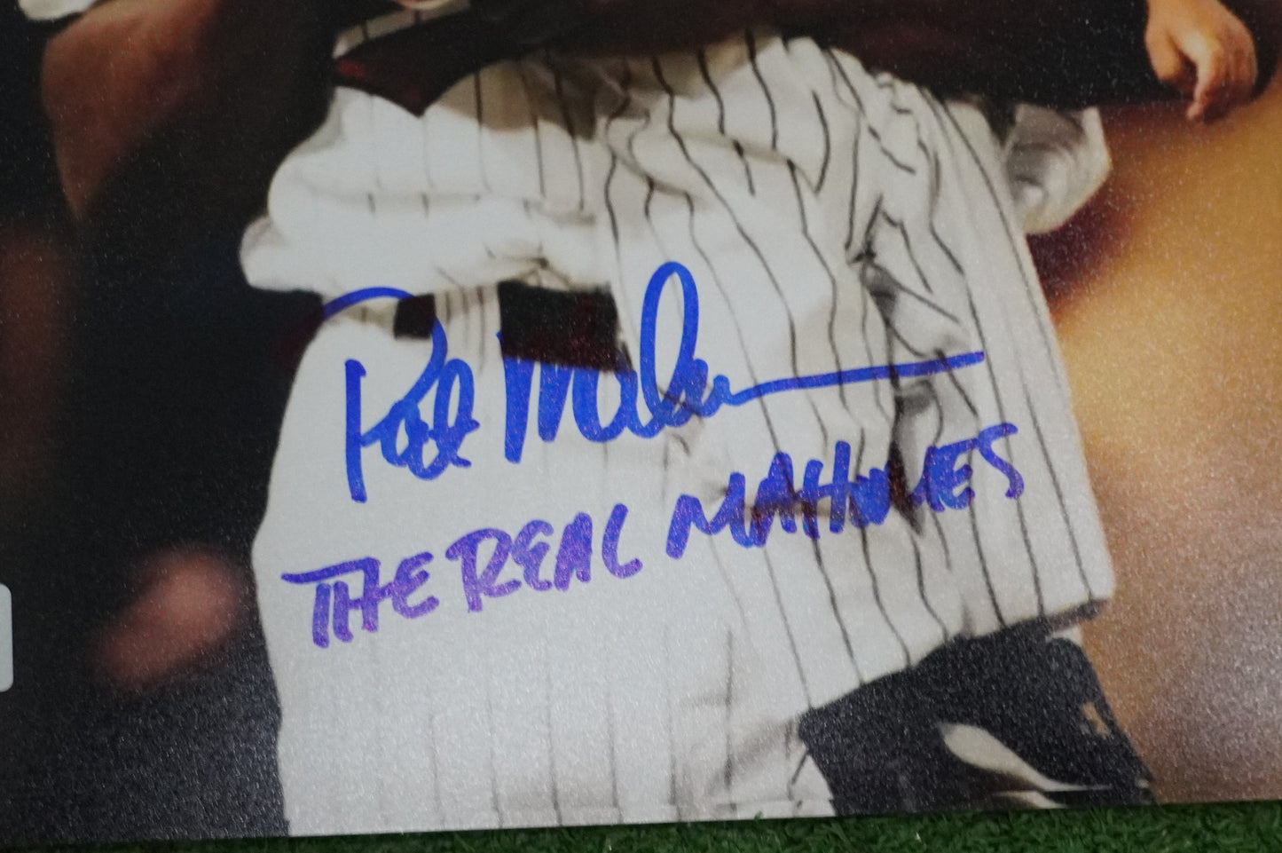 PAT PATRICK MAHOMES SR. SIGNED 8x10 PHOTO w/THE REAL Twins BAS COA
