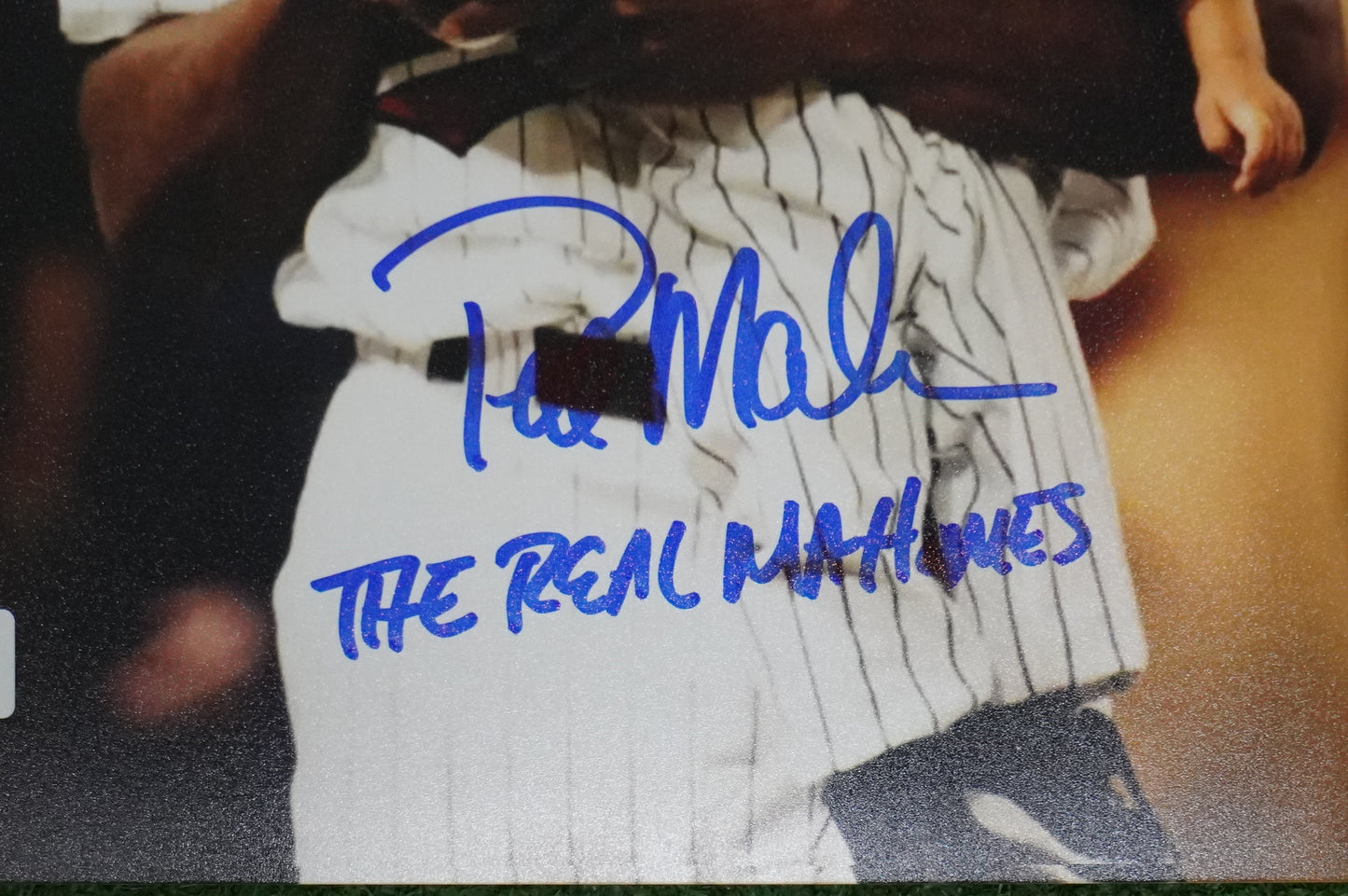 PAT PATRICK MAHOMES SR. SIGNED 8x10 PHOTO w/THE REAL Twins BAS COA