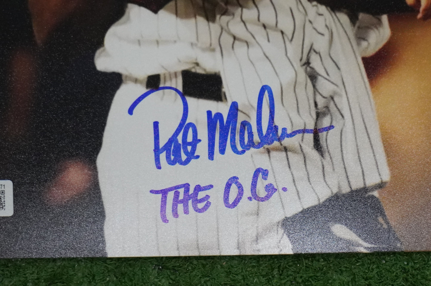 PAT PATRICK MAHOMES SR. SIGNED 8x10 PHOTO w/OG Twins BAS