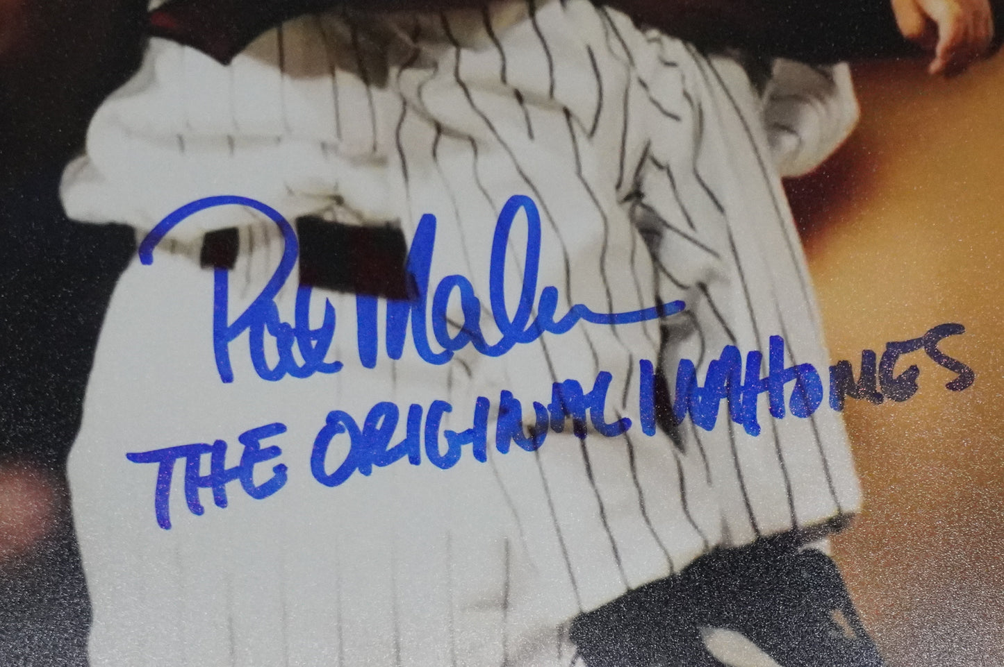 PAT MAHOMES SR. MINNESOTA TWINS SIGNED 8x10 PHOTO Original Mahomes CHIEFS BAS