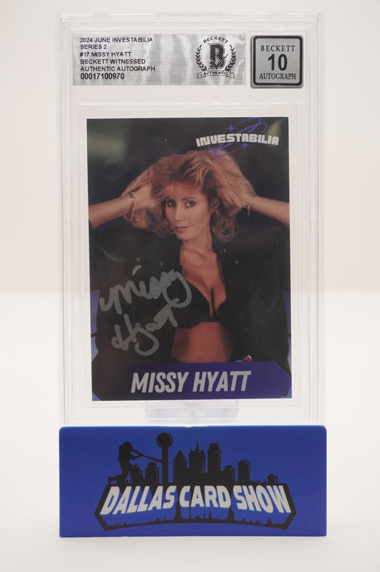 2024 JUNE INVESTABILIA SERIES 2 #17 MISSY HYATT BAS AUTHENTIC AUTO