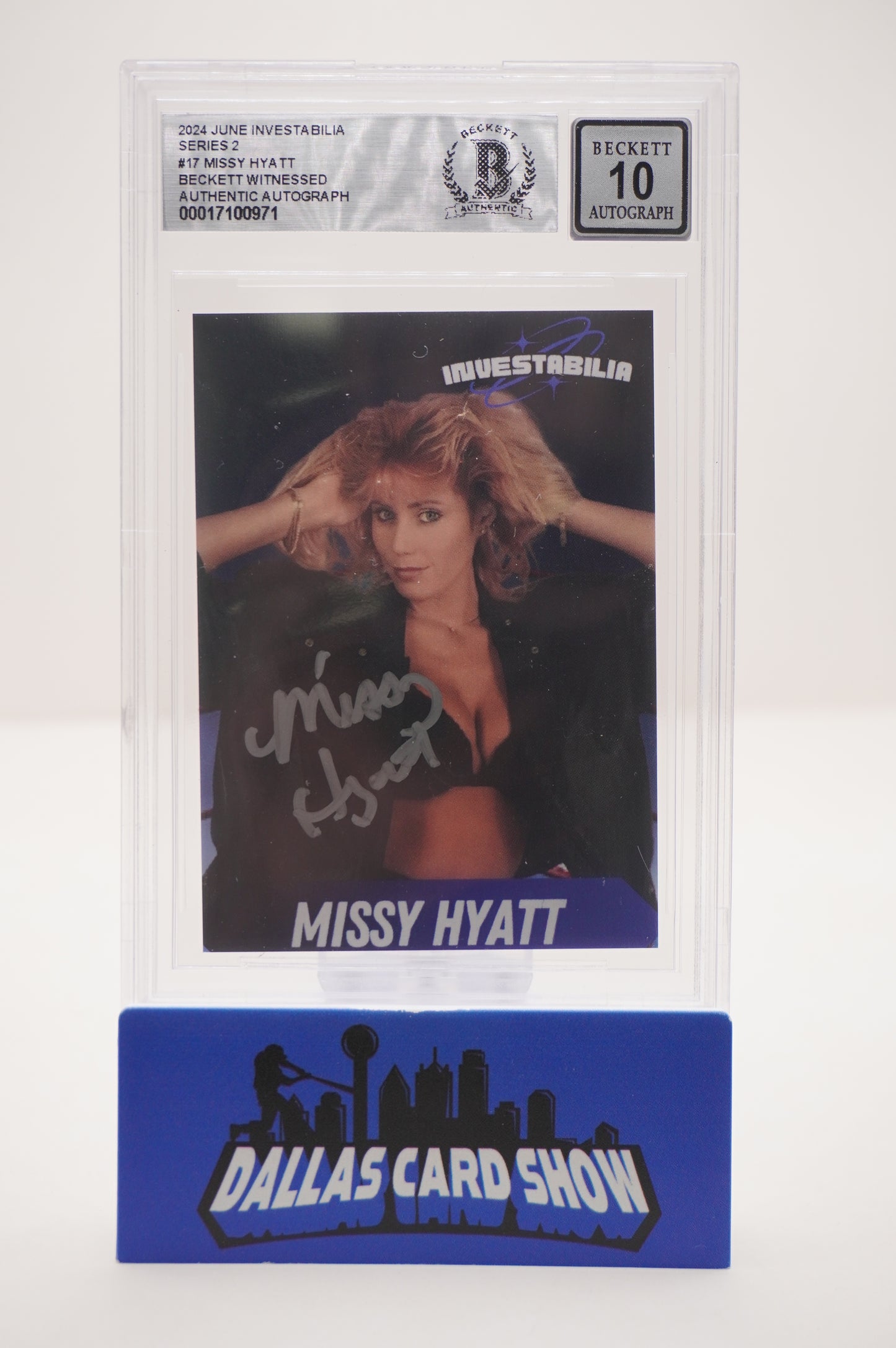 2024 JUNE INVESTABILIA SERIES 2 #17 MISSY HYATT BAS AUTHENTIC AUTO