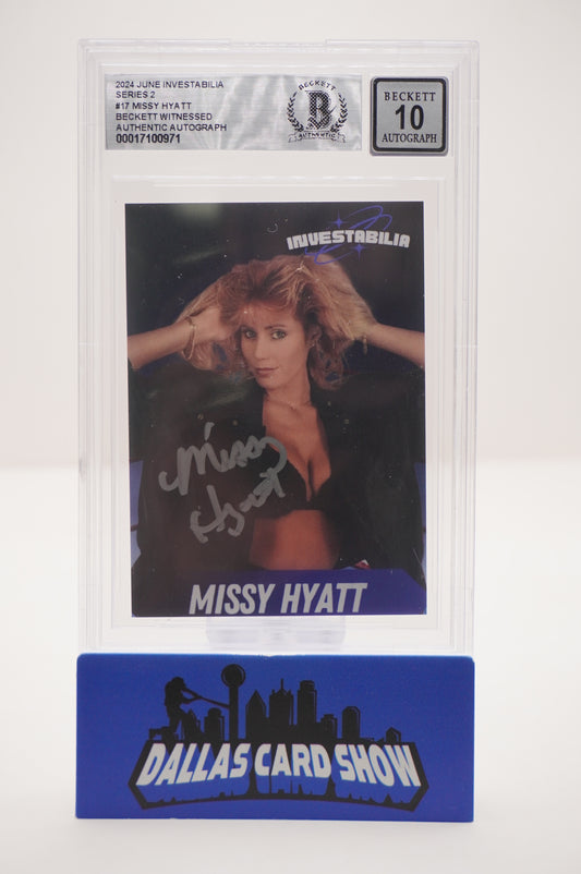 2024 JUNE INVESTABILIA SERIES 2 #17 MISSY HYATT BAS AUTHENTIC AUTO
