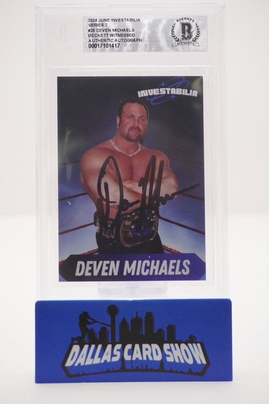2024 JUNE INVESTABILIA SERIES 2 #25 DEVEN MICHAELS BAS AUTHENTIC AUTO