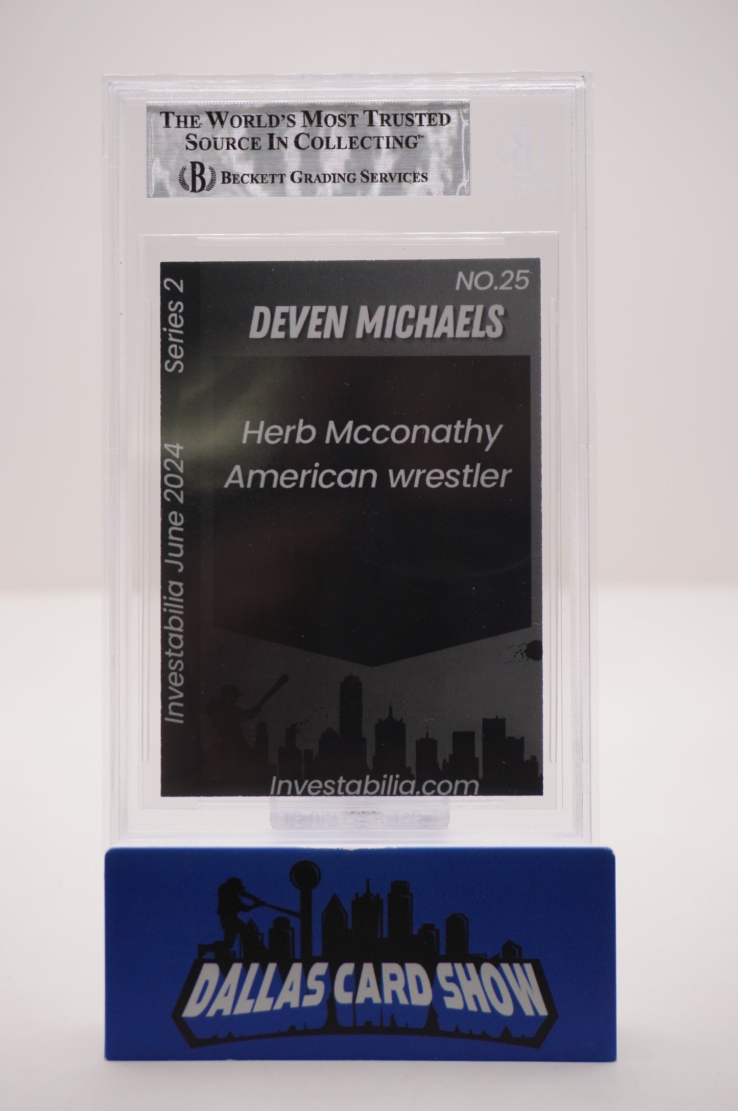2024 JUNE INVESTABILIA SERIES 2 #25 DEVEN MICHAELS BAS AUTHENTIC AUTO