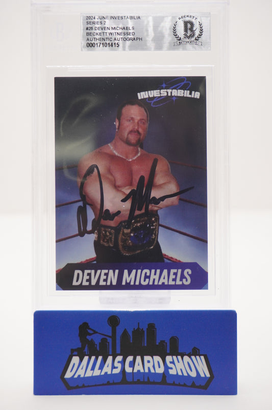 2024 JUNE INVESTABILIA SERIES 2 #25 DEVEN MICHAELS BAS AUTHENTIC AUTO