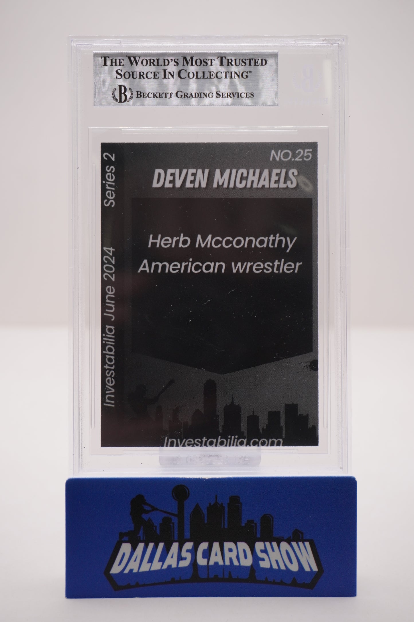 2024 JUNE INVESTABILIA SERIES 2 #25 DEVEN MICHAELS BAS AUTHENTIC AUTO