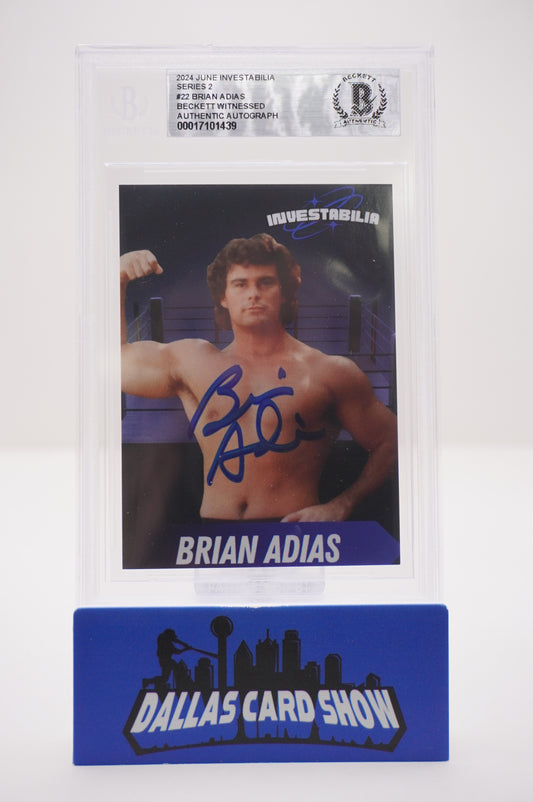 2024 JUNE INVESTABILIA SERIES 2 #22 BRIAN ADIAS BAS AUTHENTIC AUTO