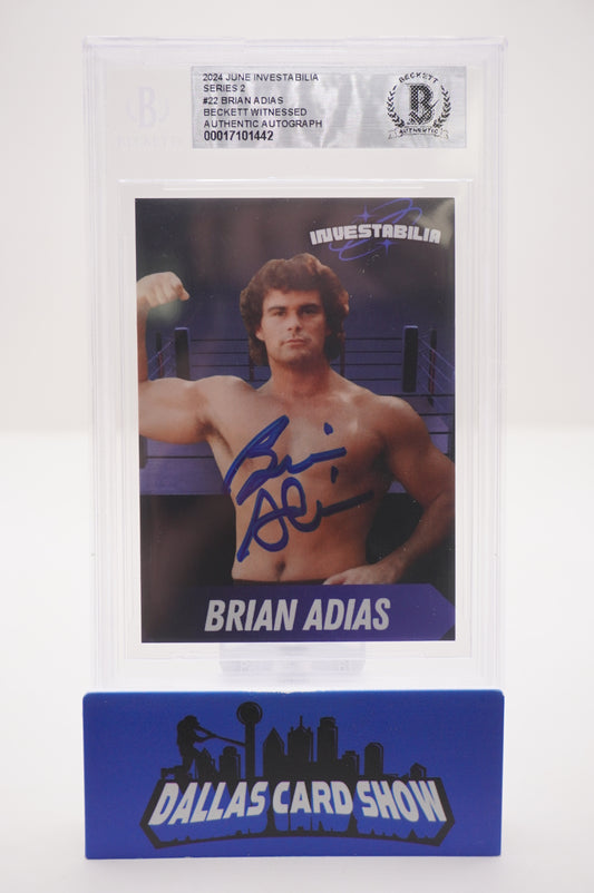 2024 JUNE INVESTABILIA SERIES 2 #22 BRIAN ADIAS BAS AUTHENTIC AUTO