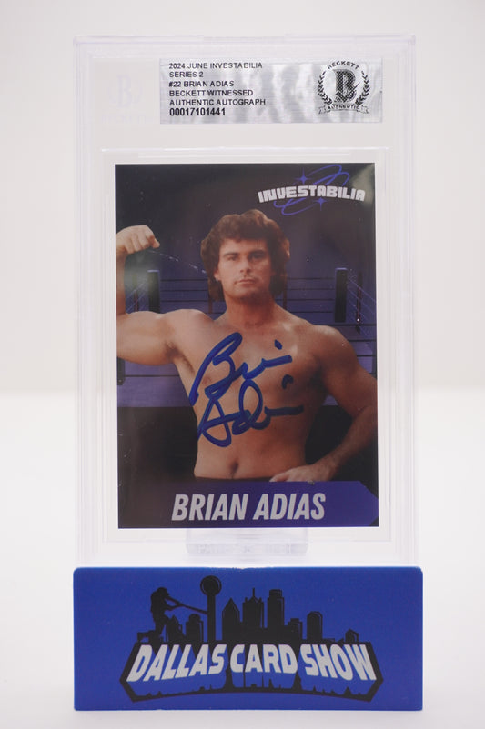 2024 JUNE INVESTABILIA SERIES 2 #22 BRIAN ADIAS BAS AUTHENTIC AUTO