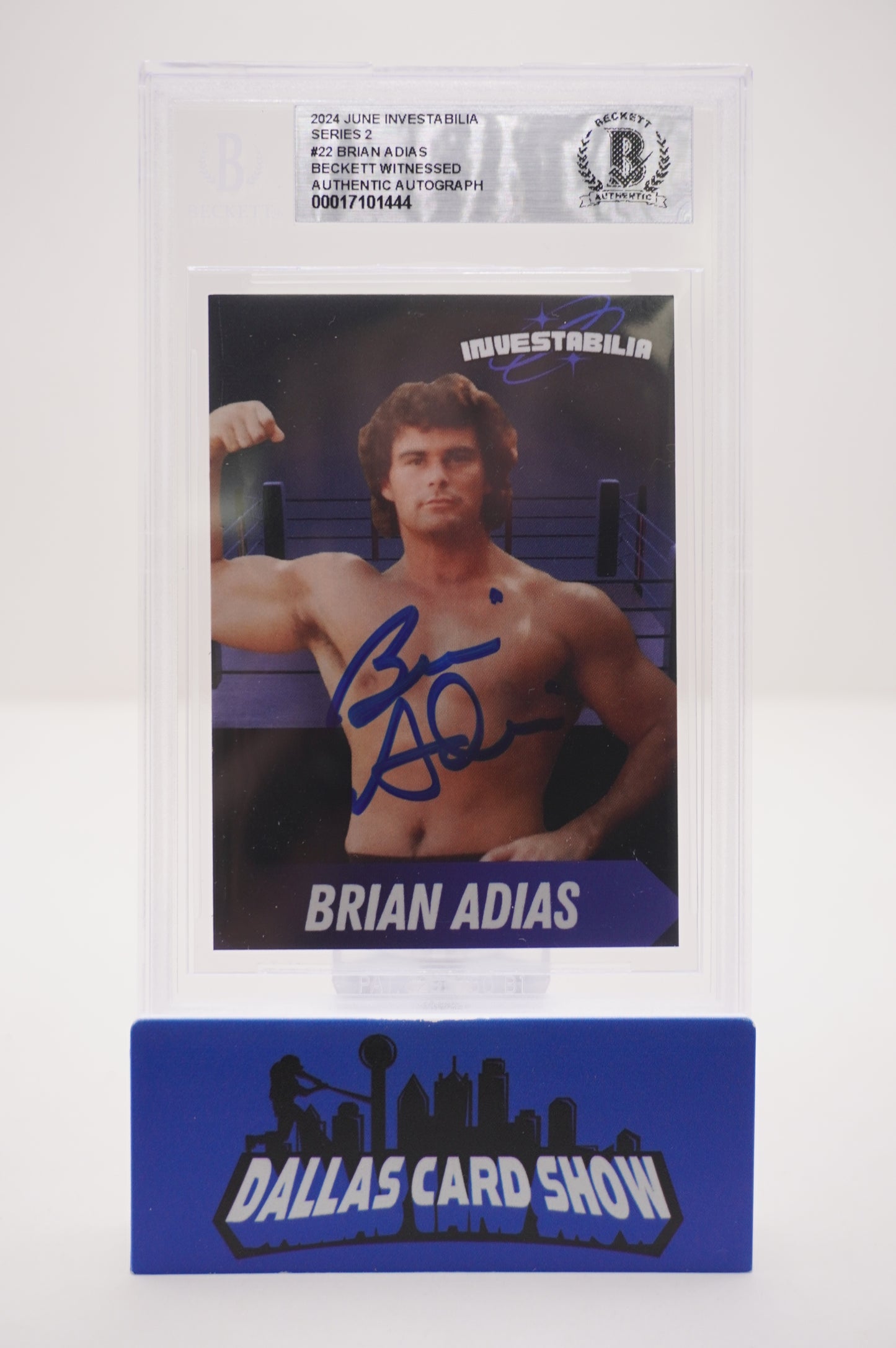 2024 JUNE INVESTABILIA SERIES 2 #22 BRIAN ADIAS BAS AUTHENTIC AUTO