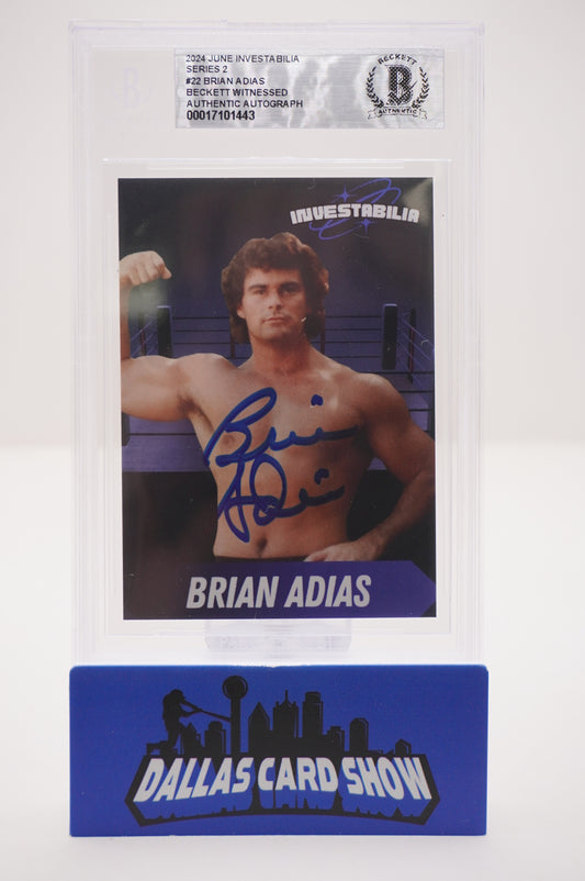 2024 JUNE INVESTABILIA SERIES 2 #22 BRIAN ADIAS BAS AUTHENTIC AUTO