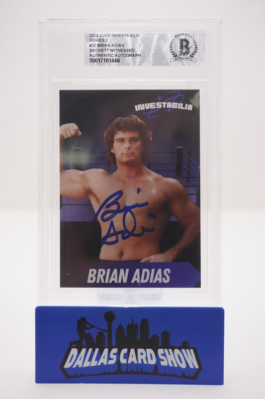 2024 JUNE INVESTABILIA SERIES 2 #22 BRIAN ADIAS BAS AUTHENTIC AUTO